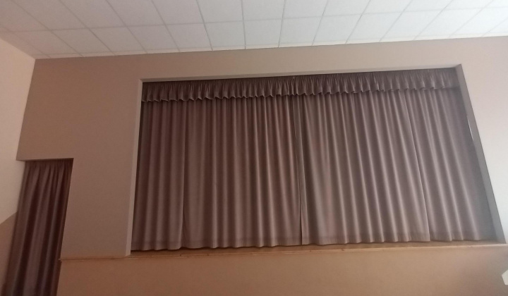 Úprava pódia v kultúrnom dome