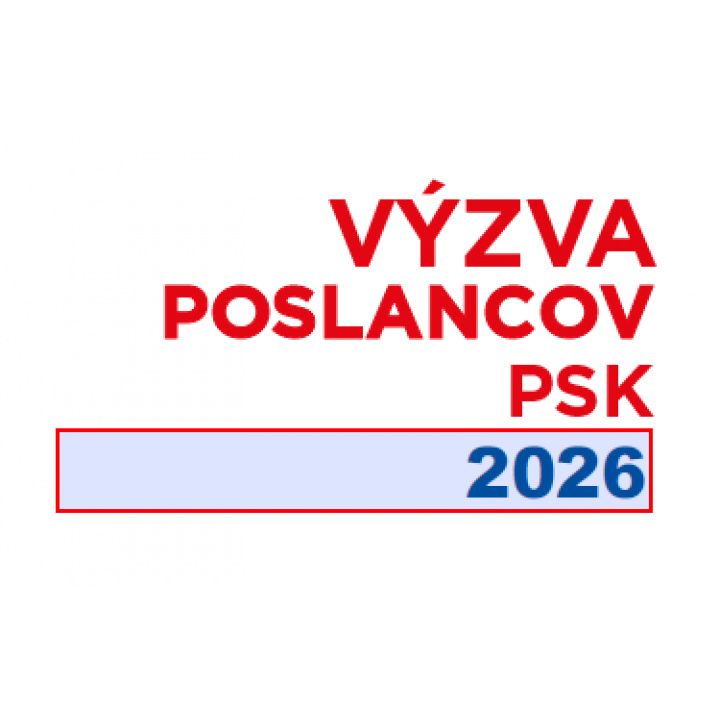 Výzva poslancov PSK 2026 - dotácia 1 800 €